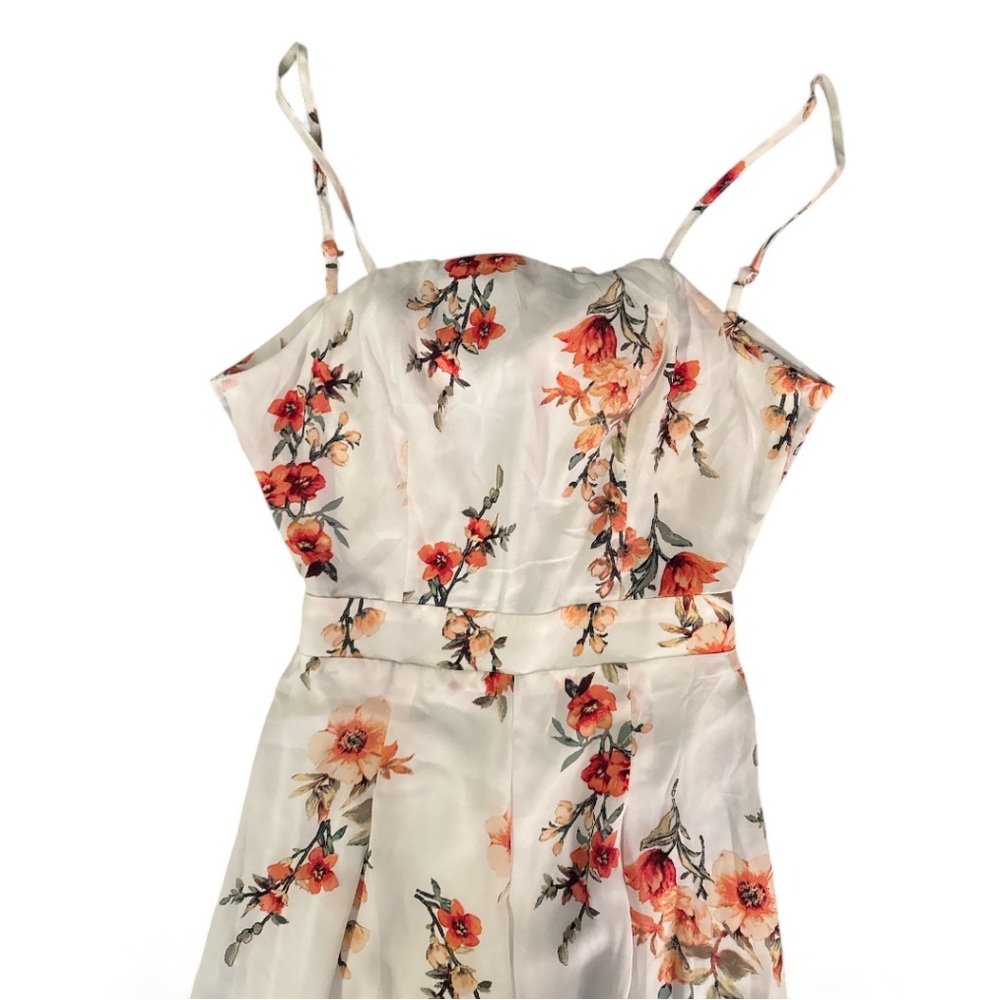 Floral Flair Jumpsuit (ivory) with pockets from NanaMacs/Wishlist Apparel SMALL - Picture 7 of 16